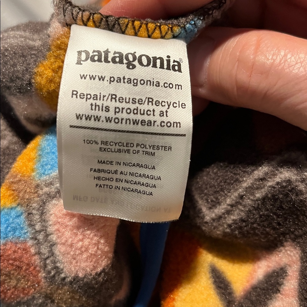 NWOT🔥 Patagonia Synchilla Fleece Snap-T Anthos Pink Women’s L - Picture 14 of 17
